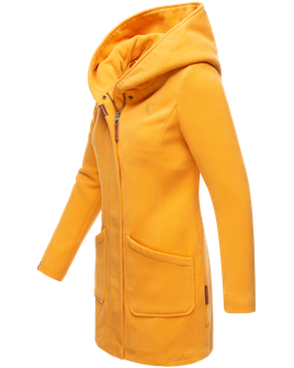 Marikoo MAIKOO Γυναικείο χειμερινό παλτό με κουκούλα, ανθρακί
