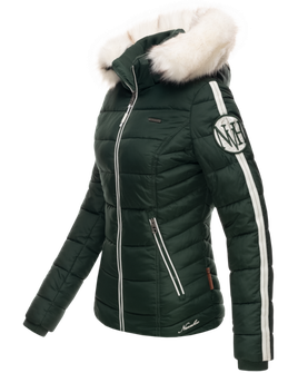 Navahoo KHINGAA&#039;S Γυναικείο χειμερινό μπουφάν με κουκούλα, πράσινο