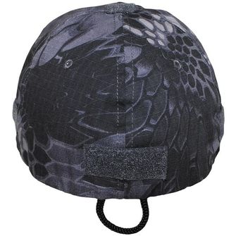 MFH Operations καπέλο με Velcro πάνελ, μαύρο φίδι