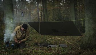 Helikon U.S. Rip-Stop poncho μοτίβο US Woodland