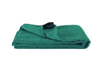 BasicNature Πετσέτα πετσετέ 75 x 150 cm πράσινο του ωκεανού με μανίκι