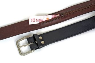BasicNature Classic Money belt μοκά 80 cm
