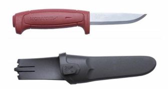 Morakniv Basic 511 μαχαίρι γενικής χρήσης 9 cm, πλαστικό, μπορντό, πλαστική θήκη