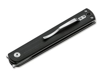 Böker Plus Nori, μαχαίρι τσέπης G10, 7,5 cm, μαύρο