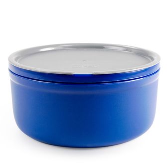 GSI Outdoors Σετ μονωμένο κύπελλο και πιατάκι από νεοπρένιο 591 ml, μπλε