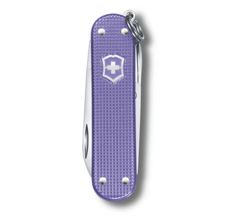 Πολυλειτουργικό μαχαίρι Victorinox Classic Colors Electic Lavender 58 mm, μοβ, 5 λειτουργίες