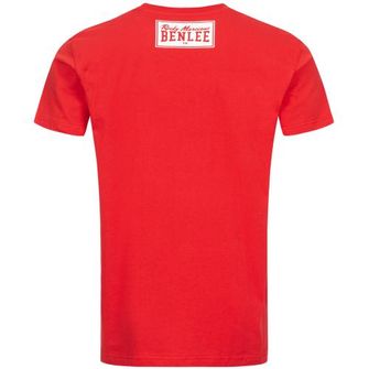 BENLEE ανδρικό T-shirt LOGO, κόκκινο