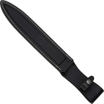 MUELA Scorpion μαύρο και ατσάλινο μαχαίρι με σταθερή λεπίδα