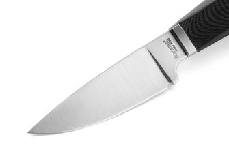 Μαχαίρι με σταθερή λεπίδα Lionsteel με μαύρη λαβή G10 WILLY WL1 GBK