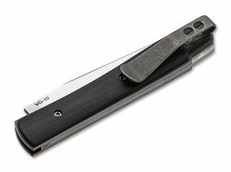 Μαχαίρι τσέπης Böker Plus Urban Trapper Petite Backlock 7 cm, μαύρο, G10