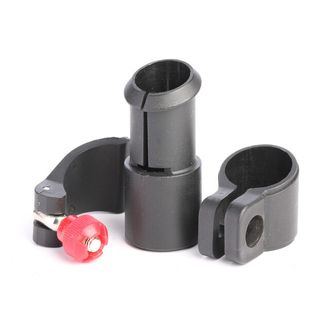 Warp ND - flip-lock mechanics FL-14, μαύρο σώμα/μαύρος πλαστικός μοχλός/κόκκινο παξιμάδι, διάμετρος 18mm