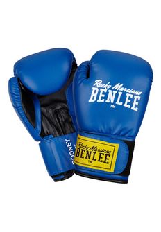 BENLEE δερμάτινα γάντια πυγμαχίας RODNEY, μπλε