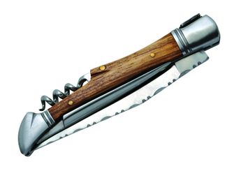 Μαχαίρι τσέπης Laguiole DUB050, λεπίδα 12cm, τιρμπουσόν, λαβή από ξύλο ζέβρας