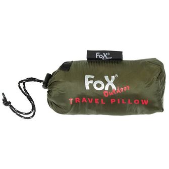 Μαξιλάρι ταξιδιού Fox Outdoor, φουσκωτό, OD πράσινο