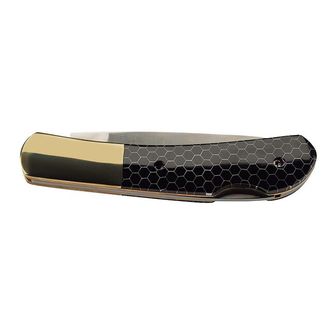 Μαχαίρι τσέπης Herbertz 7,5cm, πλαστικό με σχέδιο κηρήθρας, μαύρο