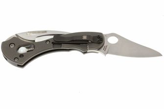 Μαχαίρι τσέπης Spyderco Tusk 6 cm, γκρι, τιτάνιο