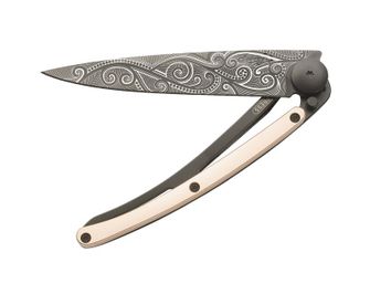 Deejo μαχαίρι GOLD Τατουάζ 18kt ροζ χρυσό Ειρηνικός