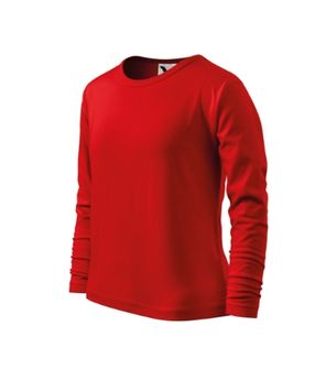 Malfini Fit-T LS παιδικό μακρυμάνικο μπλουζάκι, κόκκινο