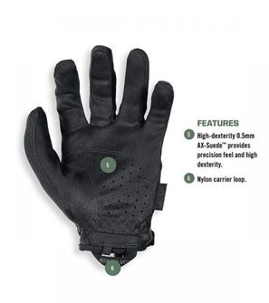 Mechanix Specialty 0,5 μαύρα τακτικά γάντια