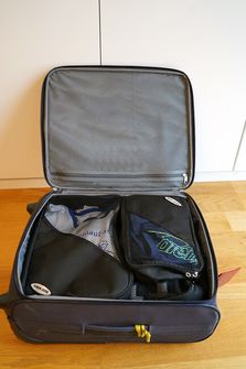 BasicNature Cordura Travel Bag XL 1 τεμάχιο μαύρο