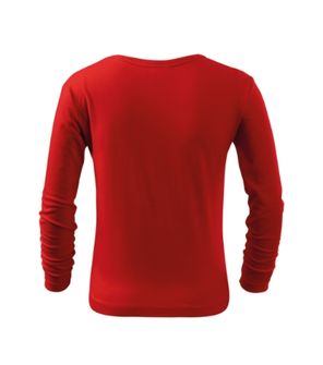 Malfini Fit-T LS παιδικό μακρυμάνικο μπλουζάκι, κόκκινο