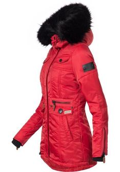 Navahoo SCHATZCHEN Γυναικείο χειμερινό μπουφάν με κουκούλα, κόκκινο
