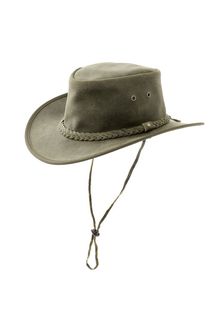 Origin Outdoors Pincher Δερμάτινο καπέλο, λαδί
