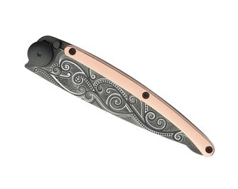 Deejo μαχαίρι GOLD Τατουάζ 18kt ροζ χρυσό Ειρηνικός