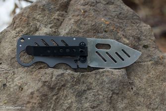 Böker Plus Μαχαίρι για πιστωτική κάρτα, μαχαίρι λαιμού τσέπης 5,8 cm, G10, τιτάνιο
