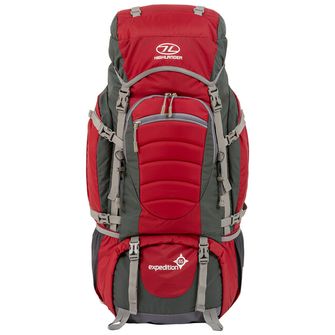 Highlander Expedition Backpack 65 L κόκκινο