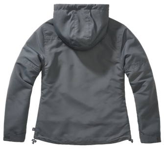 Brandit Windbreaker Frontzip γυναικείο μπουφάν, ανθρακί