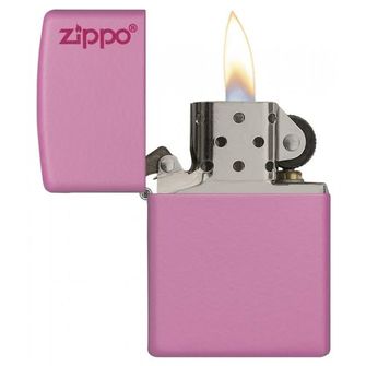 Αναπτήρας βενζίνης Zippo ροζ ματ