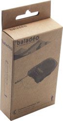 Baladeo TRA012 Κλειδαριά με φερμουάρ και καλώδιο