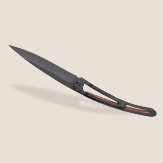 Deejo πτυσσόμενο μαχαίρι τατουάζ μαύρο coralwood Fox