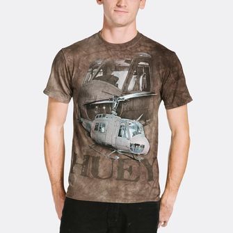 The Mountain 3D T-shirt στρατιωτικό ελικόπτερο, unisex