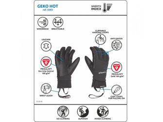 Χειμερινά γάντια CAMP Geko Hot