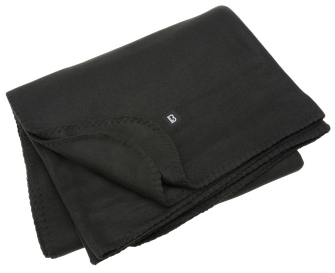 Brandit fleece κουβέρτα 135 x 175 cm, μαύρο