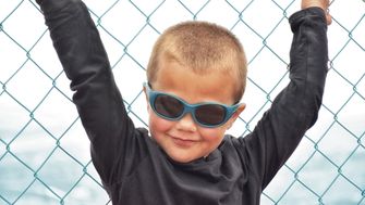 ActiveSol Kids @school sports Παιδικά πολωτικά γυαλιά ηλίου βενζίνη / τυρκουάζ