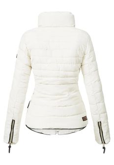 Marikoo Amber γυναικείο χειμερινό μπουφάν με κουκούλα, λευκό