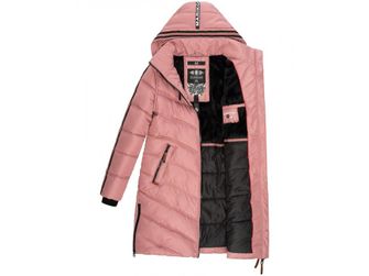Marikoo ARMASA γυναικείο χειμερινό μπουφάν, σκούρο ροζ