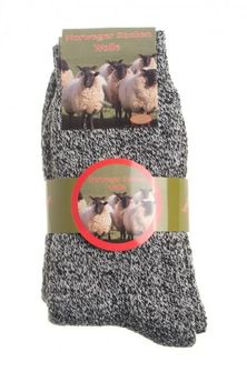 Νορβηγικές κάλτσες από μαλλί προβάτου, γκρι, 3 ζευγάρια