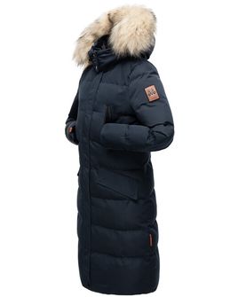 Marikoo γυναικείο χειμερινό μπουφάν με κουκούλα Schneesternchen, navy