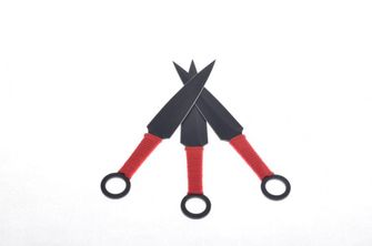 Μαχαίρια ρίψης mini lief, 16cm, 3 τεμάχια, μαύρο