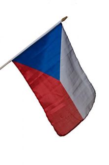 Σημαία της Τσεχικής Δημοκρατίας 43cm x 30cm μικρό