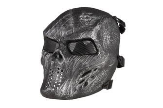 GFC airsoft τακτική μάσκα Skull, ασημί