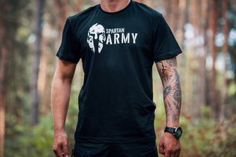 DRAGOWA κοντό T-shirt spartan army, λευκό 160g/m2