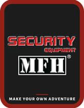 MFH Safe κάλυμμα χειροφυλακτήρα, μαύρο