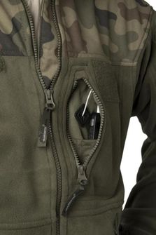 Helikon Πεζικού fleece μπουφάν, λαδί/woodland, 330g/m2