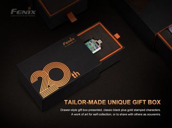 Φακός τιτανίου Fenix APEX 20 ιριδίζων