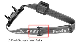 Σετ μαύρων ιμάντων Fenix AFH-02 για προβολείς Fenix